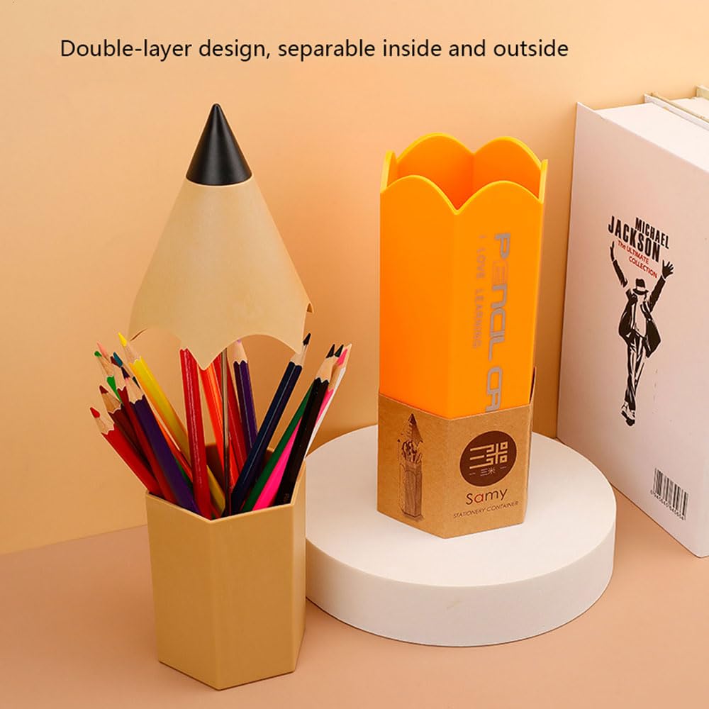 Soporte Para Bolígrafos Irregular De Escritorio – Creativo Y Práctico Para Organizar