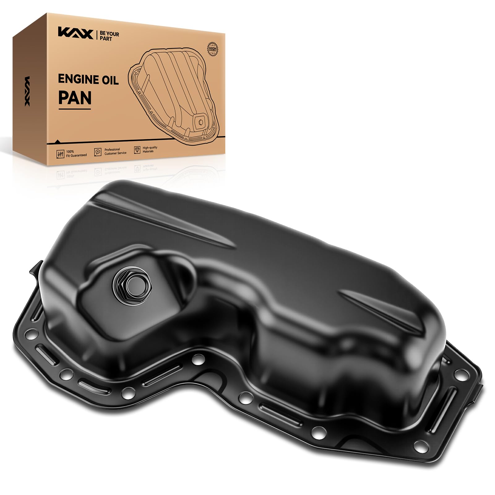 KAX 264-358 Engine Oil Pan Fit for Jeep Grand Cherokee; Dodge Durango 2011-2020, Ram 1500 2013-2018, Ram 1500 Classic 2019-2023, Gasket not included