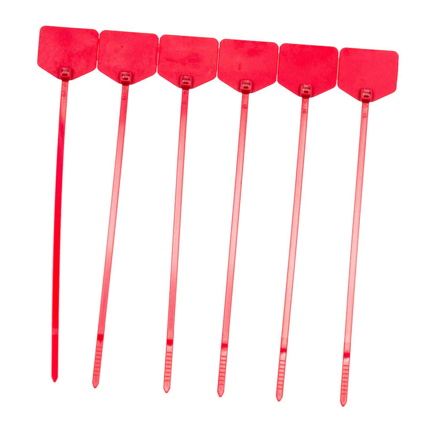 Fascetta stringicavo da 180 mm scrivibile con campo per scrivere 18 cm (100, blu