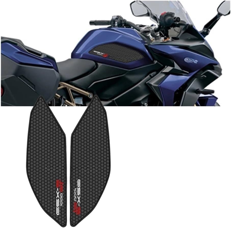 Tank Traction Pad for GSX-S1000GT GSX-S 1000 GT 2022 Motorcycle Accessories Non-Slip Side Fuel Tank Stickers Pad Rubber Sticker