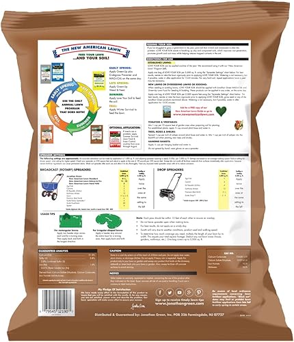 Miniatura 2 de Jonathan Green (12190) Ama tu suelo, alimento de suelo para césped en suelos duros - Enmienda del suelo para jardines de césped y hortalizas (5,000