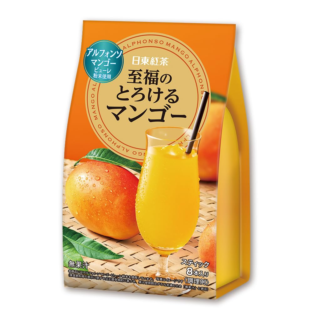 三井農林 日東紅茶 至福のとろけるマンゴー 8本