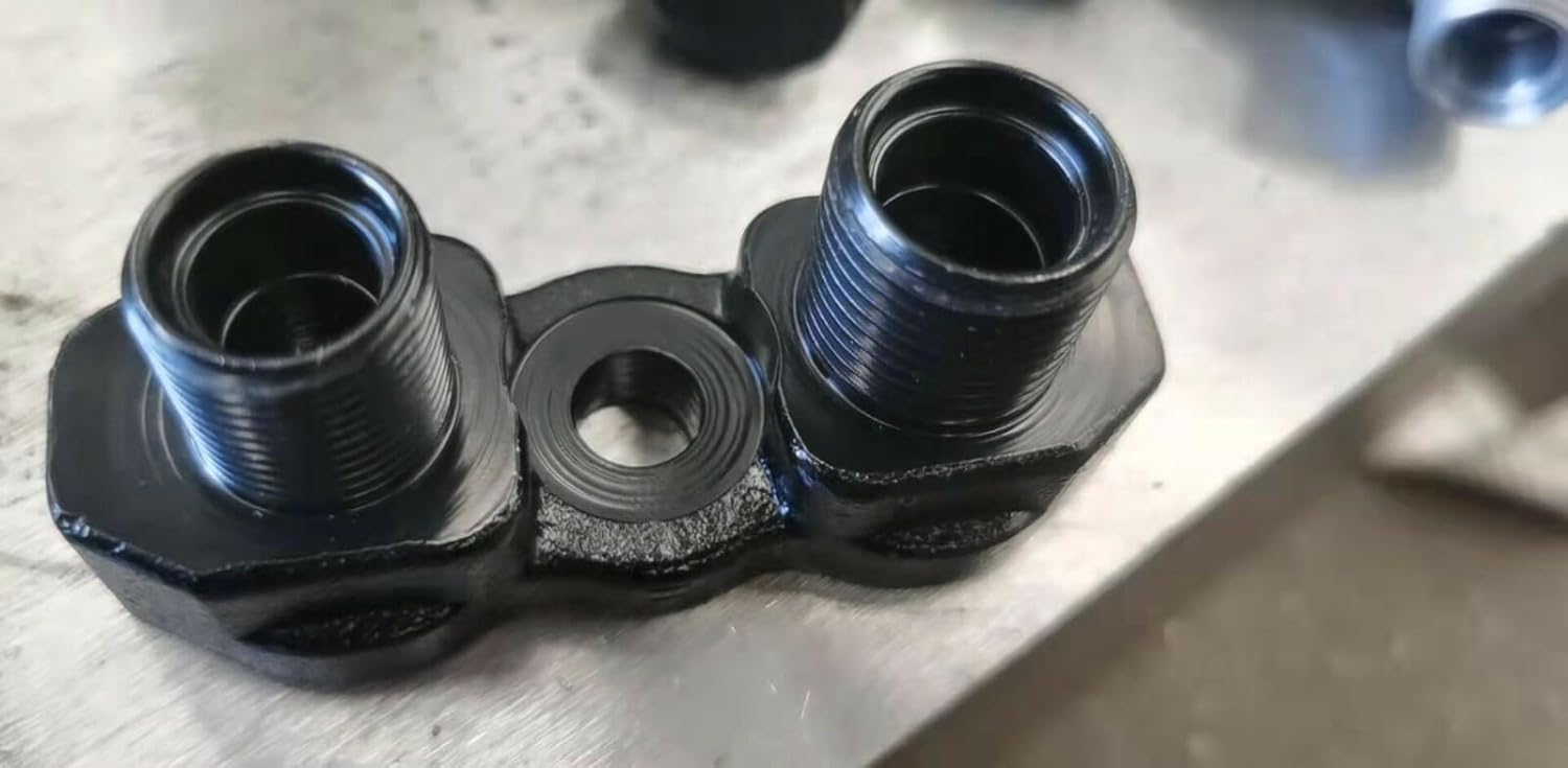 cm345019 Flex Horizontal Bolt on Manifold 3/4x7/8 AC Compressor Adapter Fitting