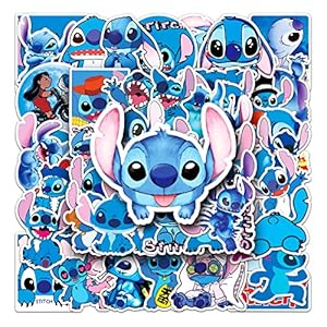 Yangsiw Stitch Stickers, Lilo and Stitch Stickers for Water Bottles, Vinyl Waterproof Stickers for Hydroflasks,Laptop…