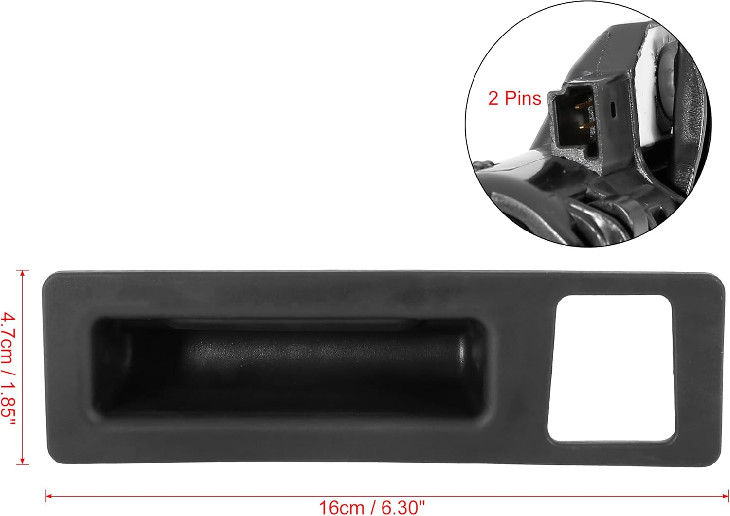 X AUTOHAUX Car Tailgate Release Switch Rear Door Release Trunk Switch 51247368753 for BMW X3 2011-2014