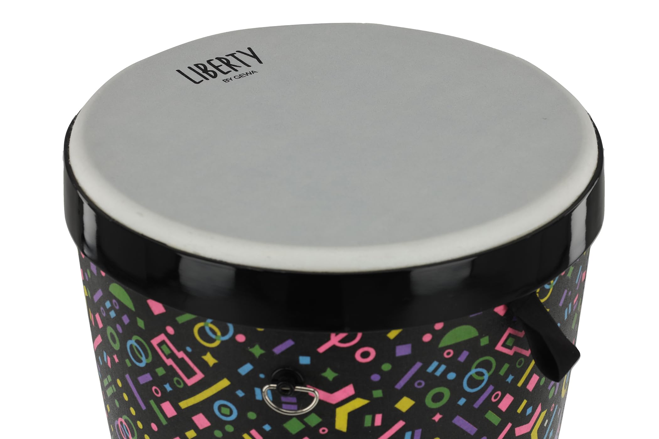 GEWA Liberty Timbau Stackable Drums - Diametro: 12" (30,5 cm) - Altezza 23,5" (60 cm) - Motivo: Crazy Neon