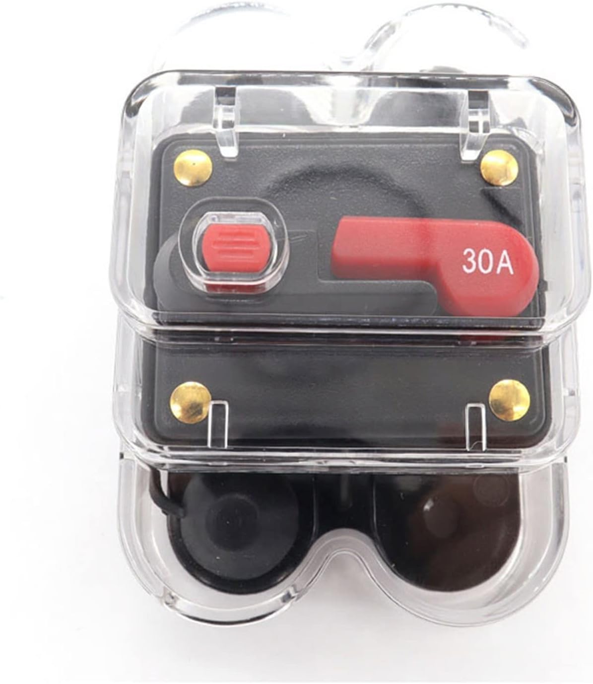 IP68 12V 24V DC Home Solar System Waterproof Circuit Breaker Reset Fuse Inverter 60A 80A 100A 150A 200A 250A 300A with Cover(200A)