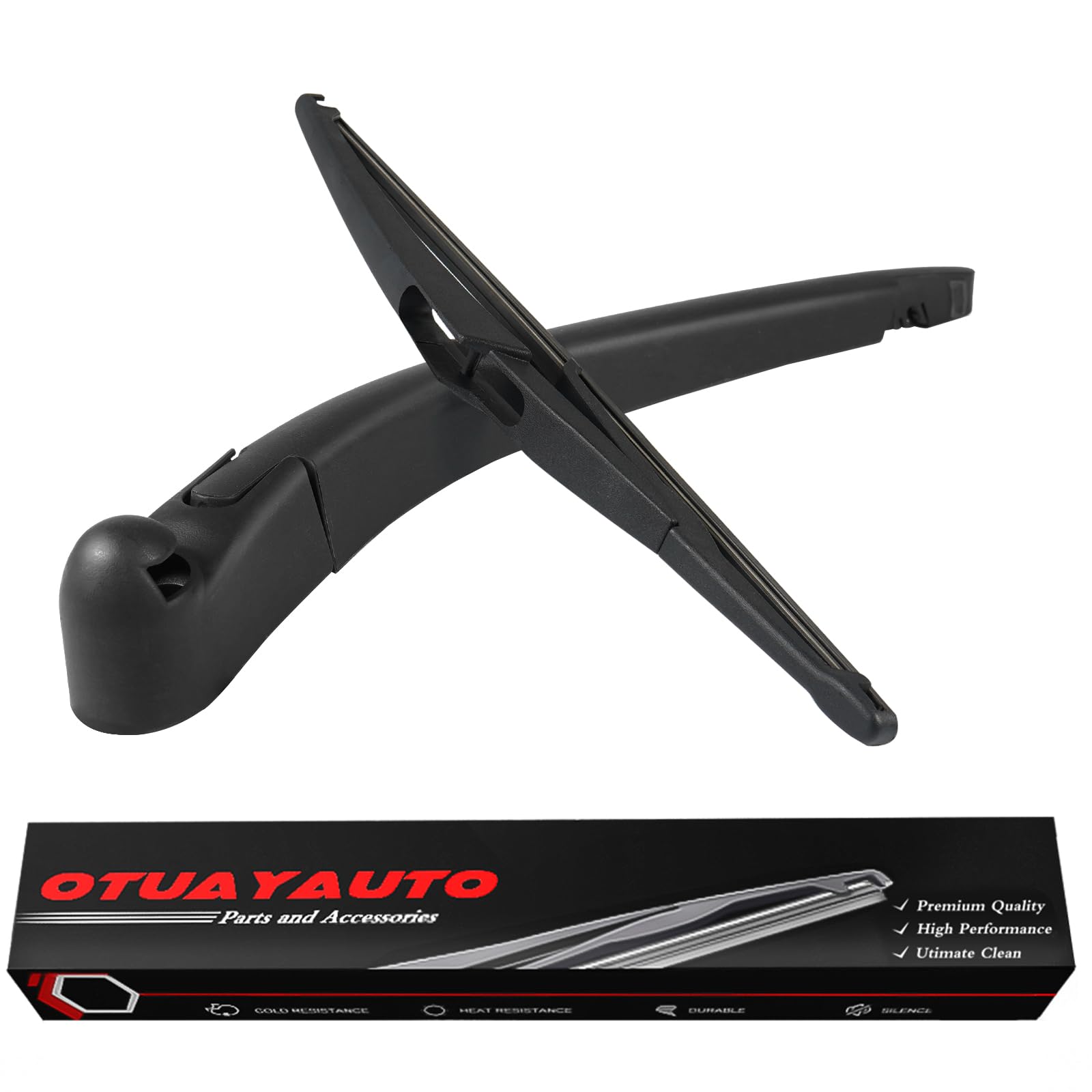 OTUAYAUTO Heckscheibenwischer kompatibel mit Mercedes Benz B Klasse W245 05-11, Scheibenwischer Hinten Wischerarm mit Wischerblätter, Länge: 300mm