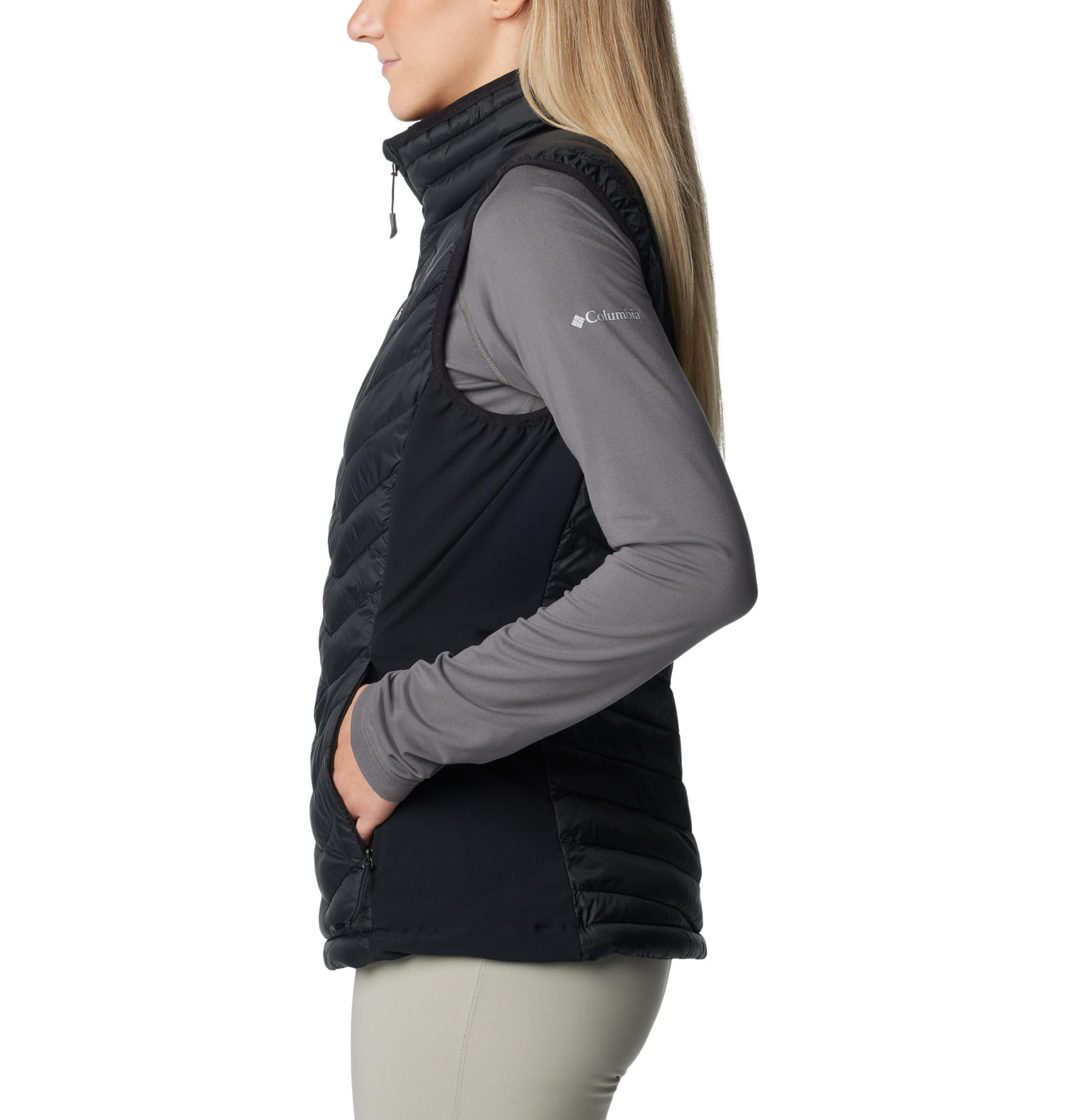 Columbia Powder Pass Chaleco para mujer