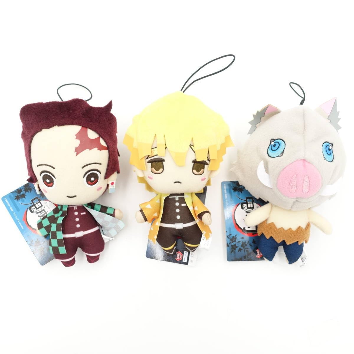 Amazon.co.jp: ぬいぐるみ全3種セット/竈門炭治郎/我妻善逸/嘴平伊之助