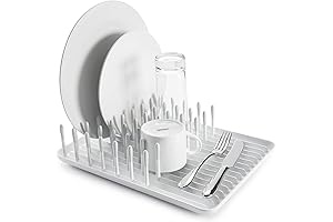 OXO Kitchen Cabinet Organizer - Good Grips Compact Dish Rack