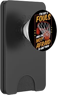 Funny Basketball Player 5 Fouls Defense Fouling Out Hack Job PopSockets PopWallet for MagSafe
