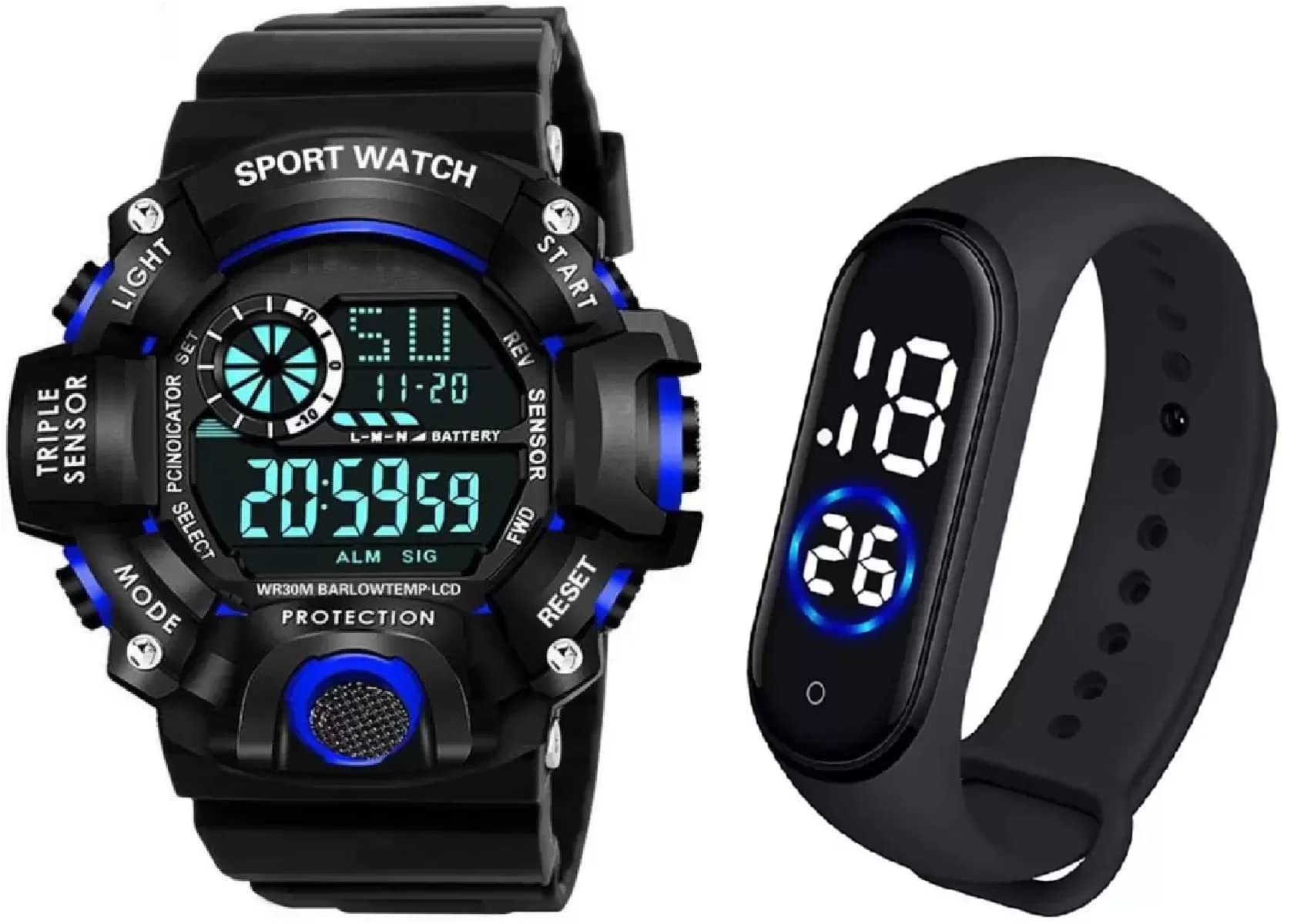 See full amazon price history chart for SELLORIA A Digital Watch Shockproof Multi-Functional Automatic Black Strap Waterproof Digital Sports Watch for Mens Kids Watch for Boys (Blue) SELLORIA A Digital Watch Shockproof Multi-Functional Automatic Black Strap Waterproof Digital Sports Watch for Mens Kids Watch for Boys (Blue) (B0BT7KRWQW) Amazon Price History, Amazon Price Tracker