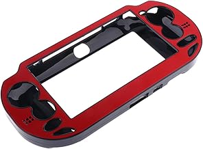 H HILABEE Coque De Protection pour Sony Playstation PS Vita PSV 1000 Console - Rouge