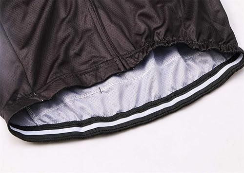 Miniatura 7 de Ciclismo Jersey Hombres Full Zip Bike Shirt Racing Top Bicicletas Ropa