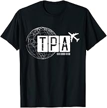 TPA Tampa Airport Code Travel T-Shirt