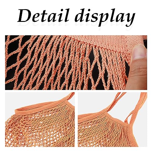 TAFACE Borsa della spesa in maglia di cotone 3