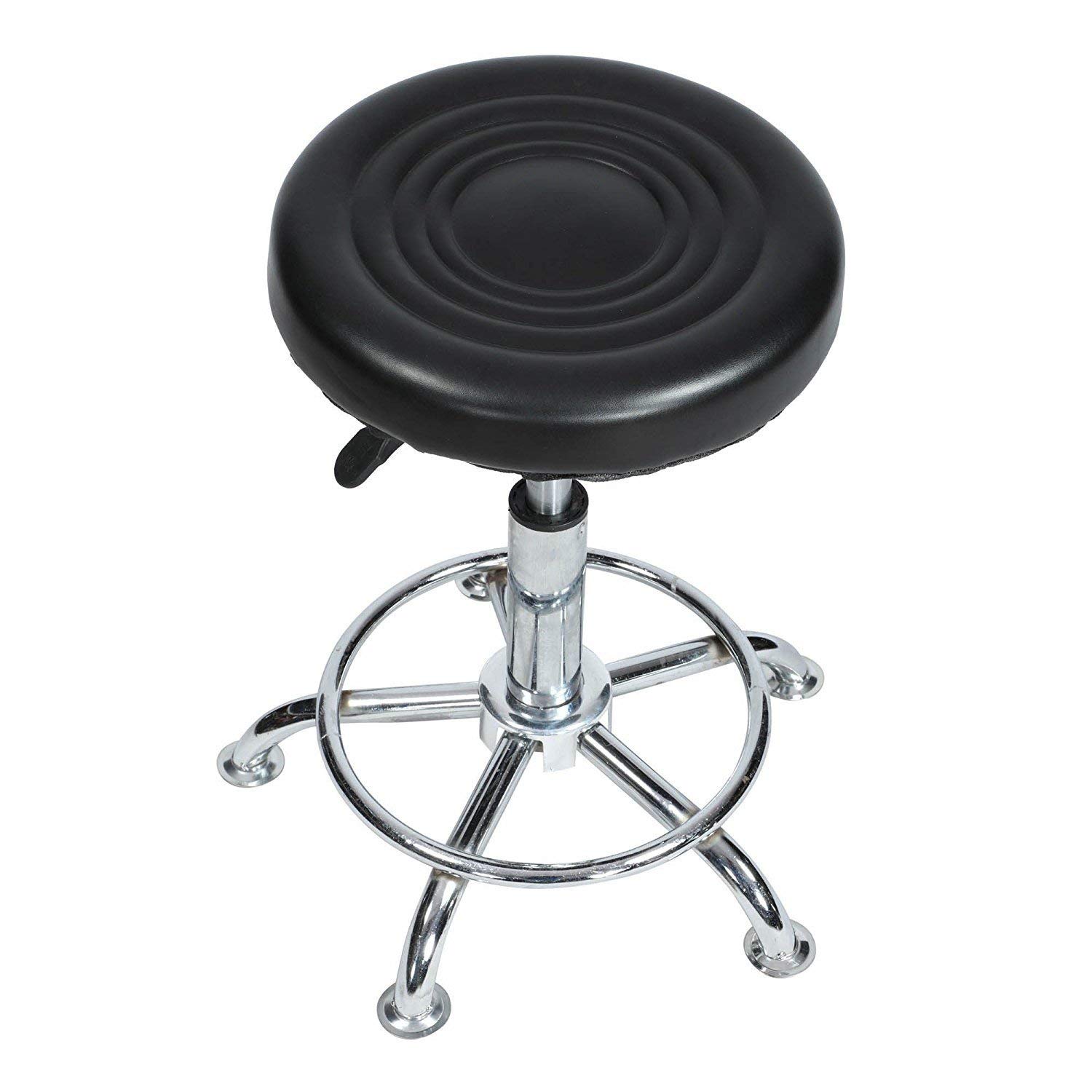 IYB® Furniture - Adjustable Stool-Doctor/Kitchen/Office Stool/Chair/Cafeteria/Bar Stool (Black) 1 P ((5 Free Stopper))-picture-26