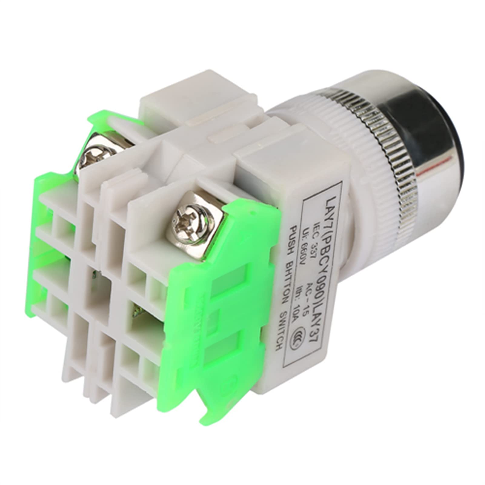 Hyuduo Interrupteur à Clé De 22 MmInterrupteur 220V 5A1