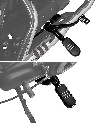 Miniatura 9 de TCT-MOTORPARTS Estriberas de pie de control de avance medio, palanca de freno para Harley Sportster 883 2004-2013 XL Modelos Hierro 883 XL883N