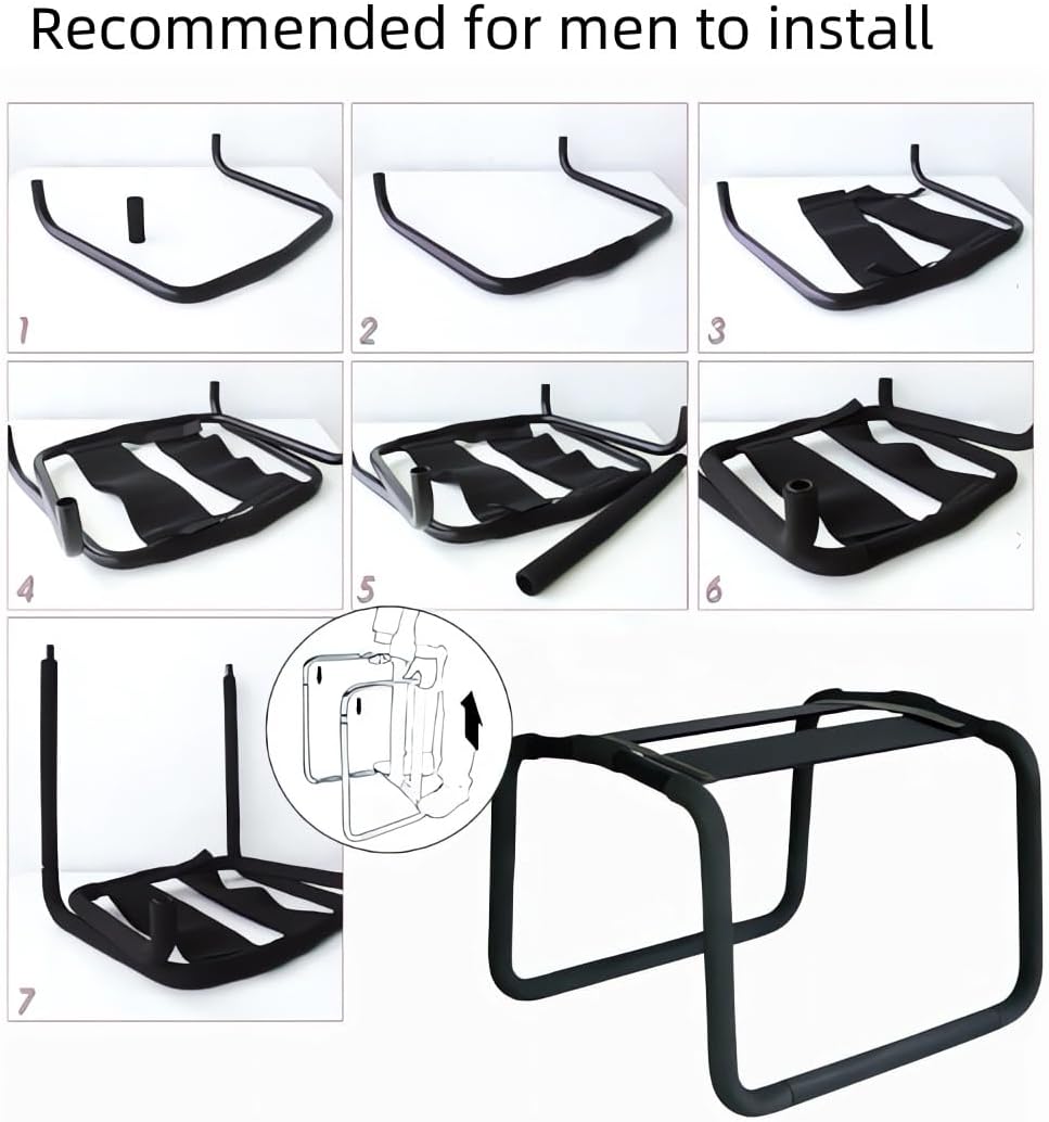 New Sex Swing Sex Toy for Her Sex Bench Enhancer Chair Bouncer Chair for Couples Games Weightless Furniture Toy Love Novelty Toy for Play and Yoga Sunglasses ST-2827