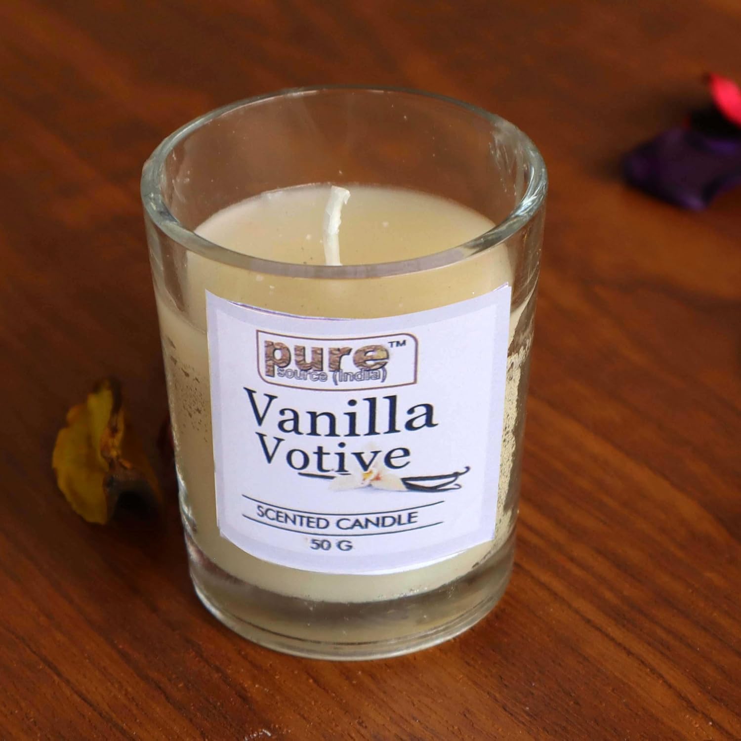 Pure Source India Votive Scented Candle Set | Long Burning Aromatherapy Candles for Home Décor, Diwali, Relaxation, Meditation & Gifting (Pack of 12) (Lavender, Vanilla & Rose) 2