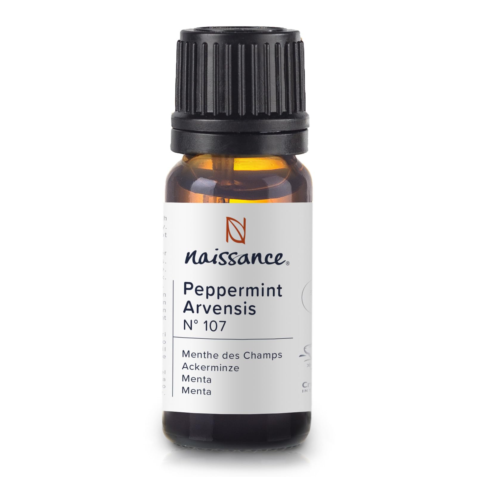 Peppermint Arvensis Essential Oil 10ml - 100% Pure, Natural, Cruelty Free, Steam Distilled and Undiluted