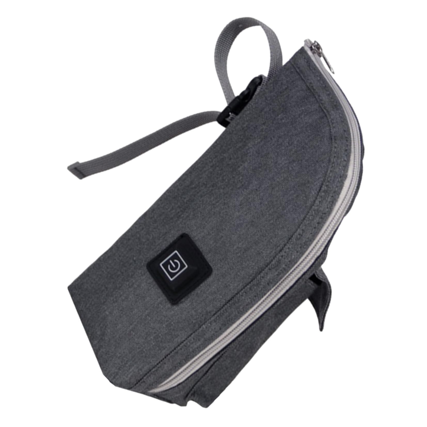 Scalda Biberon Auto Portatile, Borsa Termica Oxford Zip | Viaggio e Nursery, Pratica per Latte in Polvere, Aiuta a Prevenire Scivolamenti e Cadute