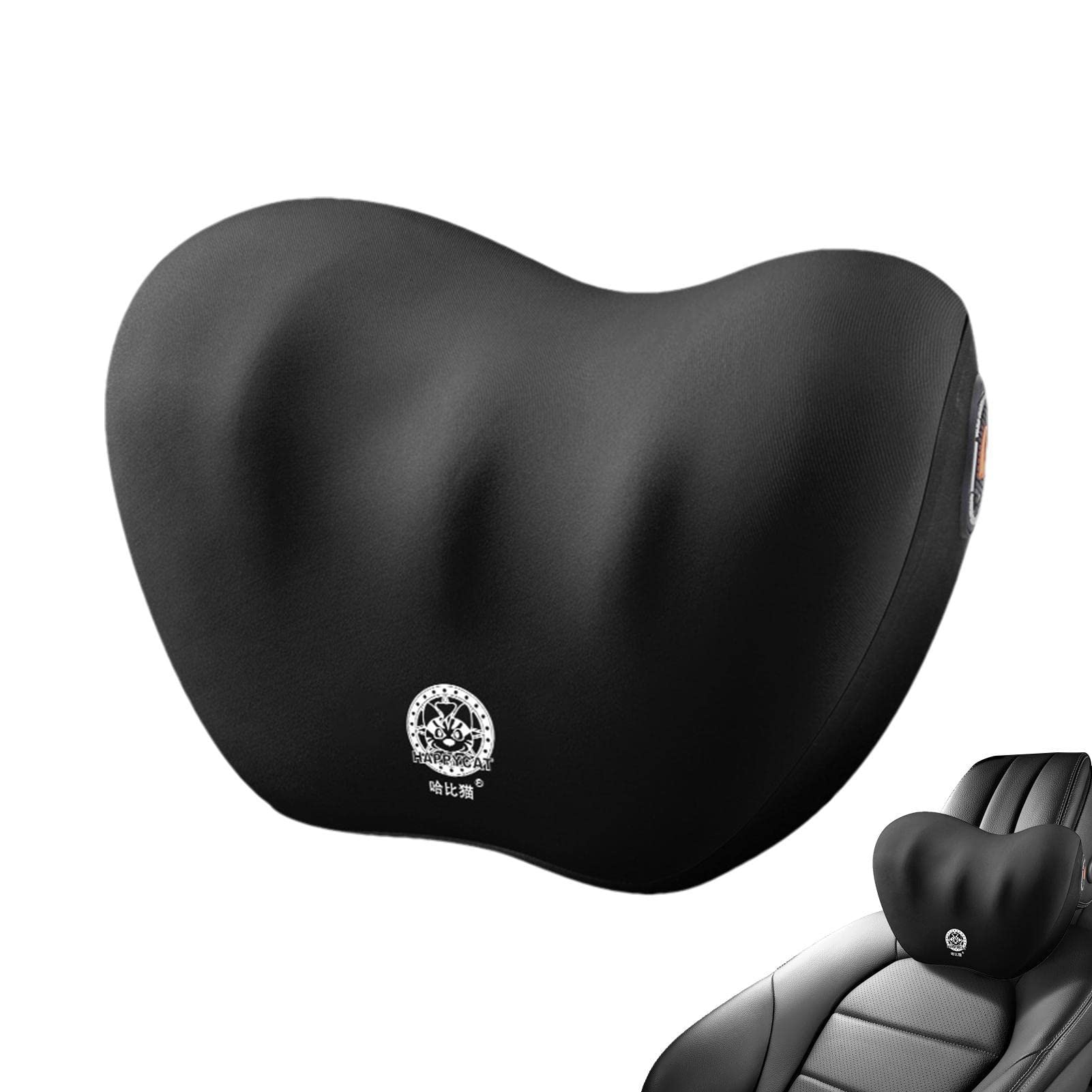 Cuscino per Il Collo dell'auto per la Guida, Supporto per Il Collo dell'auto per Il Sedile di Guida, Supporto Lombare per poggiatesta in Memory Foam, Cuscino per poggiatesta per Auto per Supporto ce