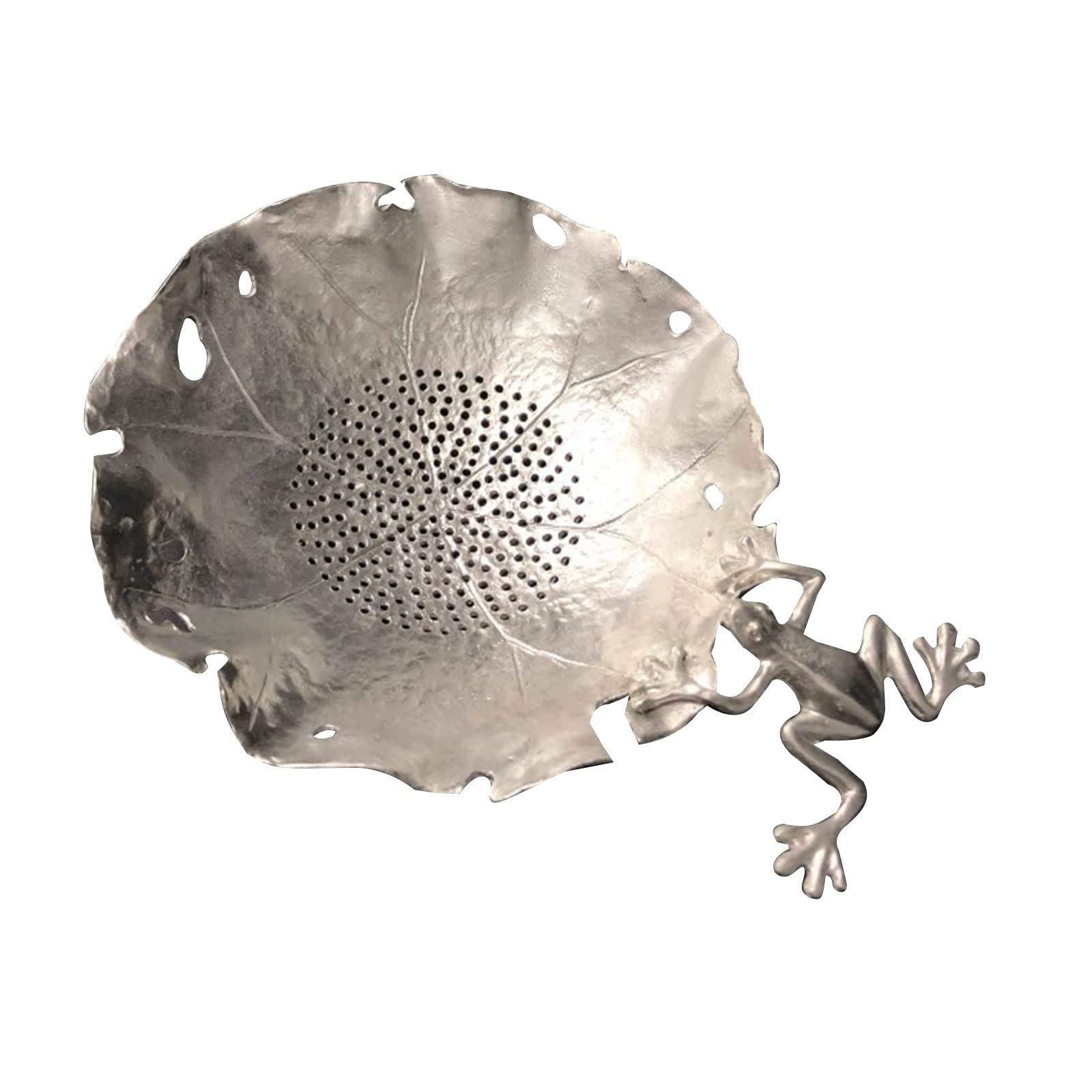 YPBEW Tin Tea Infuser Strainer Loose Teapot Filter Frog-Shape Maker Home Party Tool for Loose Portable