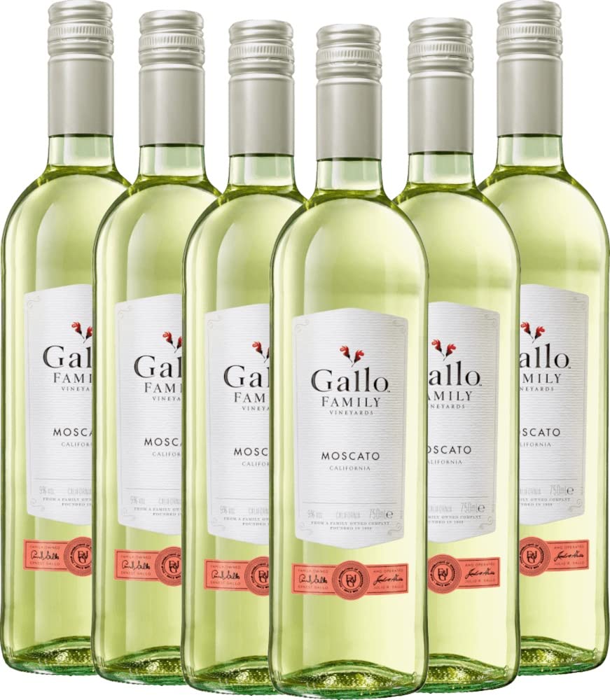 6er Vorteils-Weinpaket Moscato - Gallo Family