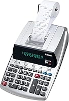 Canon MP11DX-2 Desktop Printing Calculator: 2-Color Print, Profit Margin Calc, Clock, Calendar & Currency Conversion