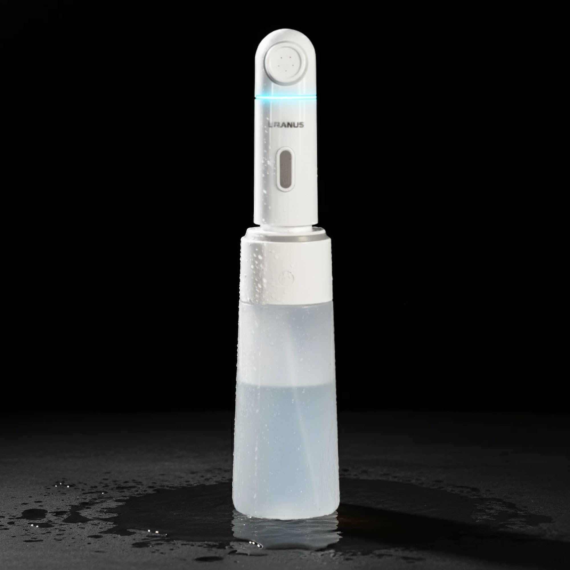 Douchette Portable Électrique - Bidet pour la Toilette Intime - Jet Apaisant Post-Partum Périnée Accouchement, 350ml Eau Chaude/Froide, Hygiène Japonaise en Bouteille pour Voyage, Camping & Maternité