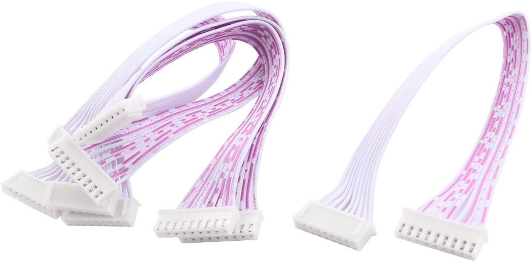 uxcell 5Pcs 8" 9Pin Balance Extension Lead Wire for RC Helicopter, RC Hobbyist Devices with 9-pin Connectors