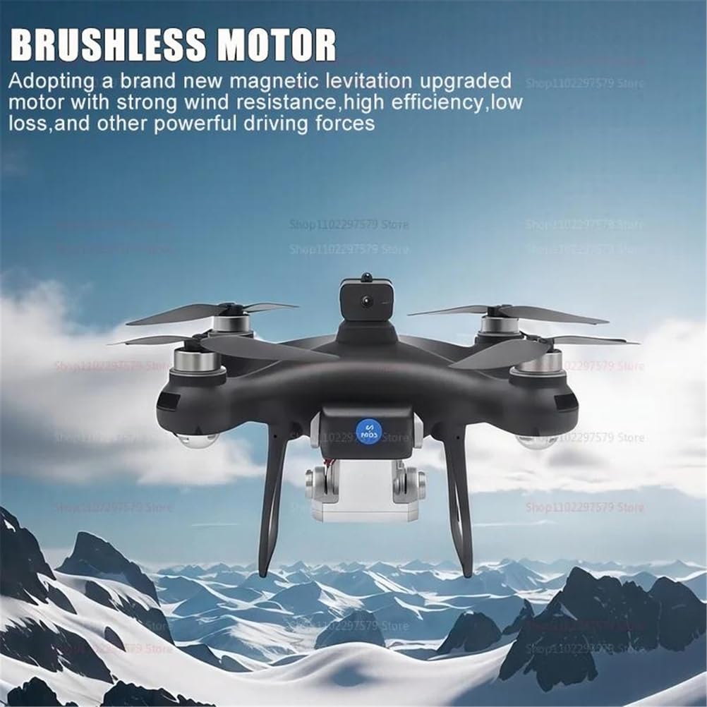 Triple battery,dron zdalnie sterowany ky102 z podwójnymi kamerami 4k hd, 360°, unikanie przeszkód, silniki bezszczotkowe, ekran, fotografia lotnicza, zabawka zdalnie sterowana
