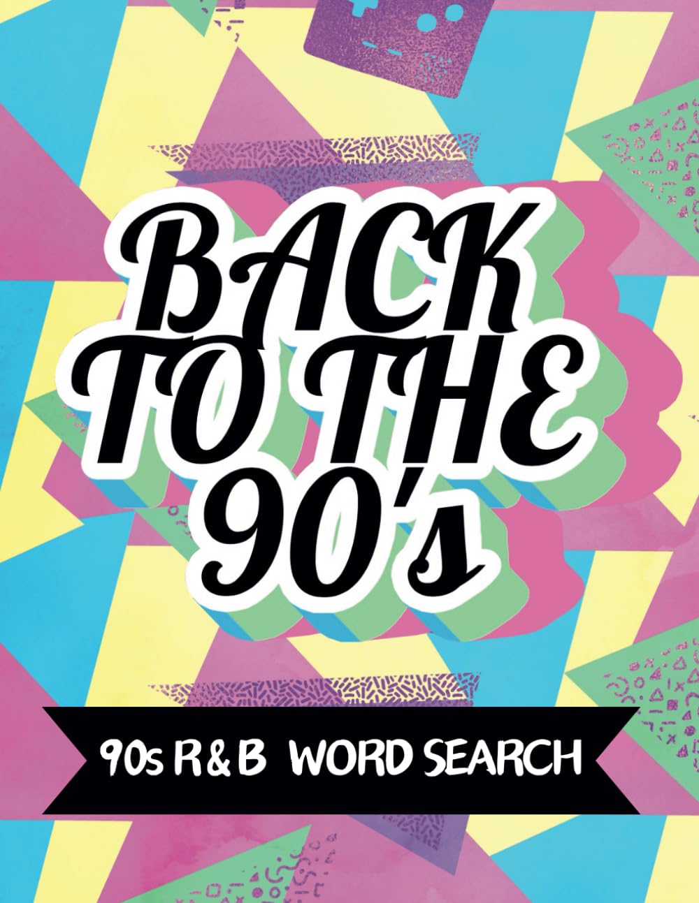 Back to the 90's R&B Word Search: Black Culture Word Searches 90's Themed Word Search