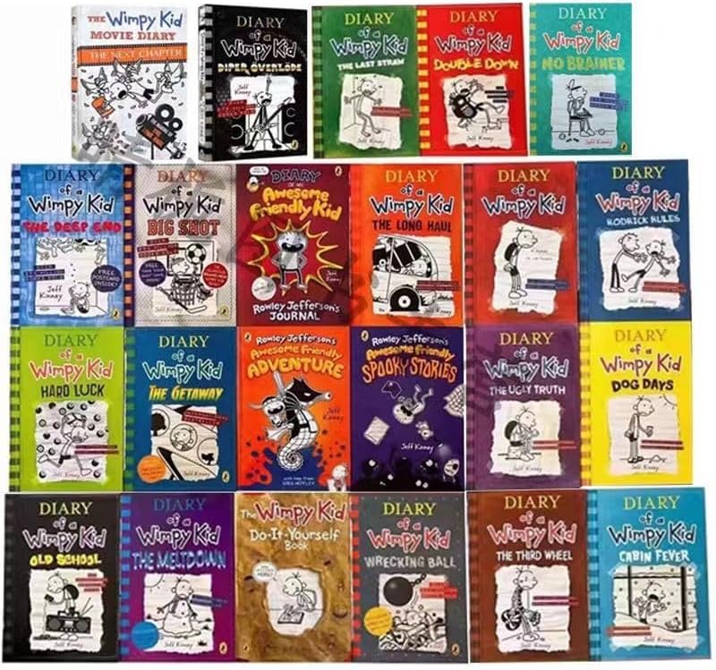 Diary of A Wimppy Kid 1-24 Complete Box Set Edition : Amazon.ca