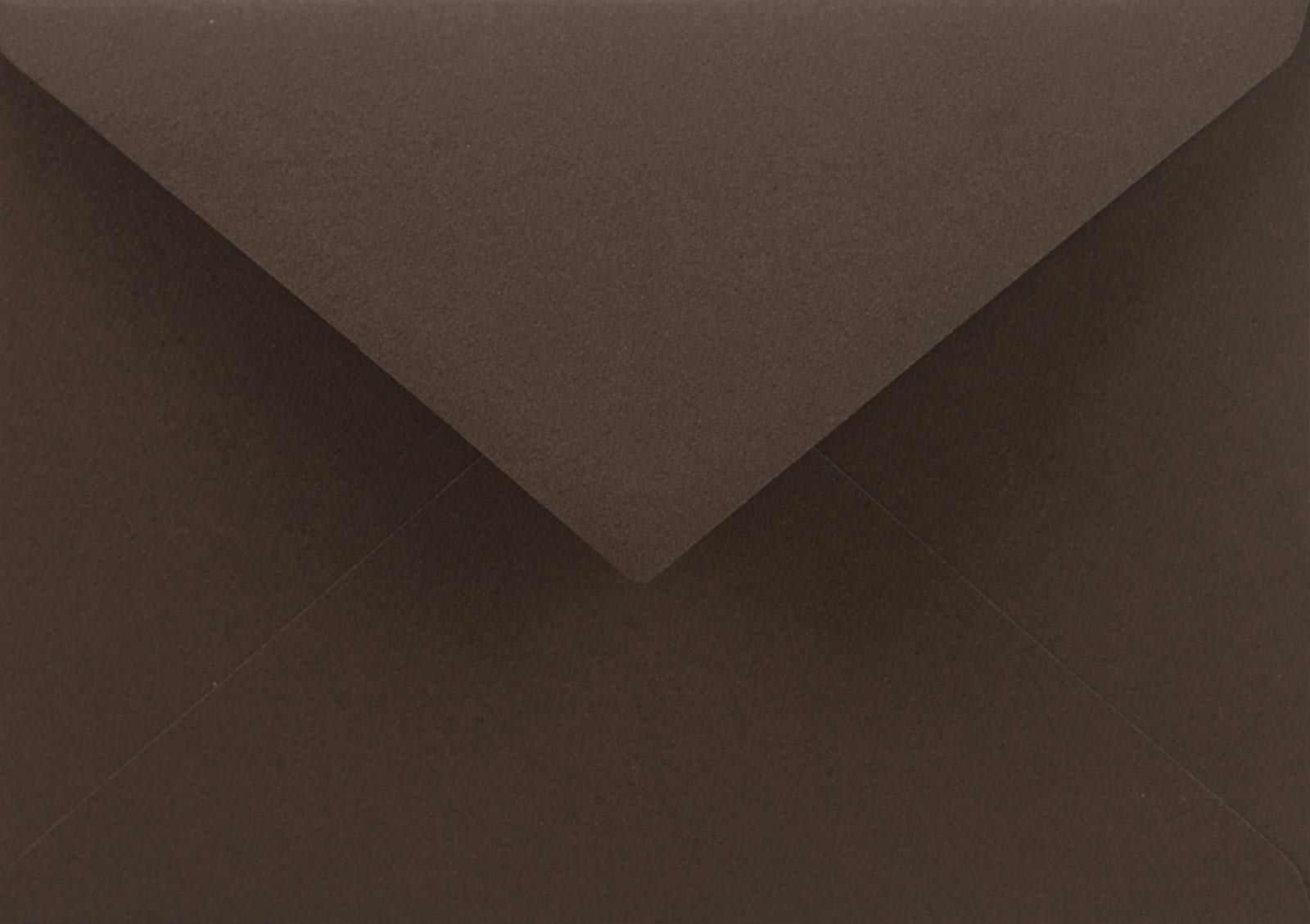 Netuno 100 Brown Coloured envelopes DIN C6 114x162mm 4.49x6.39 inches 115gsm Sirio Color Cacao Pointed gummed Flap no Window for Wedding Invitations Birthday Greeting Cards Christmas vouchers Flyers โ image 1
