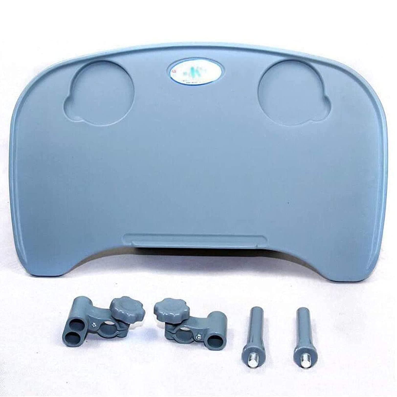 Bandeja Portátil para Silla De Ruedas, Mesa con Portavasos, Accesorios Duraderos para Sillas De Ruedas, Bandejas, Escritorio para Comer, Leer Y Descansar