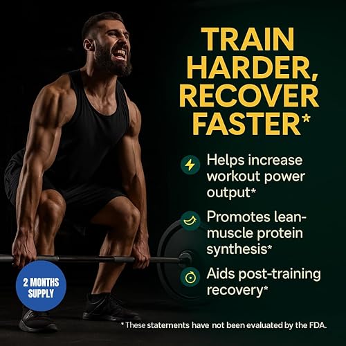 Miniatura 2 de b.Ready Suplemento de turkesterona 600 mg  120 cápsulas  Extracto de Ajuga Turkestanica  Vegetariano, sin OMG, sin gluten  Apoyo diario natural