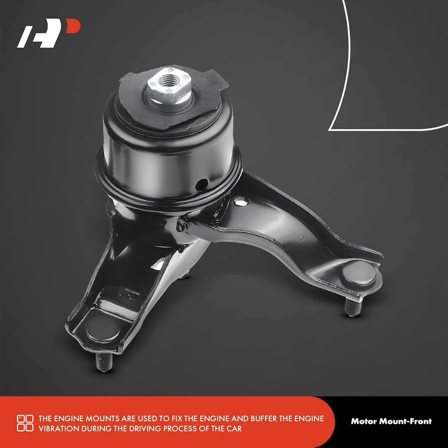 A-Premium 4PCS Engine Motor Mount and Transmission Mount Kit Compatible with Toyota Highlander 2001 2002 2003 L4 2.4L, FWD, Replace# 1236128100, 123720H130