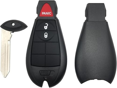 Miniatura 4 de Funda de repuesto para llave remota de entrada sin llave para Dodge Ram Truck 1500 2500 3500 GQ4-53T 56046953 (2)