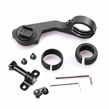 Homgeel Bike Mount Holder Handle Bar Computer Mount Kit 25.4mm / 31.8mm for CATEYE CC-PA100W/500B CC-RD310W/410DW/420DW/430DW/500B CC-VT210W/220W CC-MC200W CC-GL11/51 CC-PD100W for //