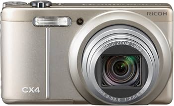 極美品｜ RICOH CX4｜デジタル リコー｜H009 Amazon | RICOH デジタルカメラ CX4 シャンパンシルバー CX4CH 1000万