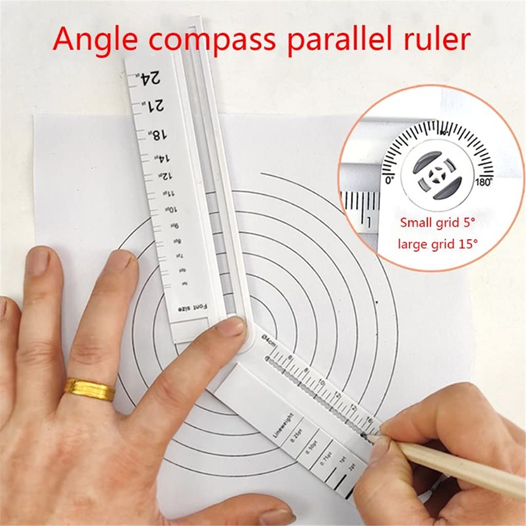 1 x einfaches, 30 cm transparentes rechteckiges Lineal, Winkelmesser, Studenten, Schreibwaren, Zeichenwerkzeug