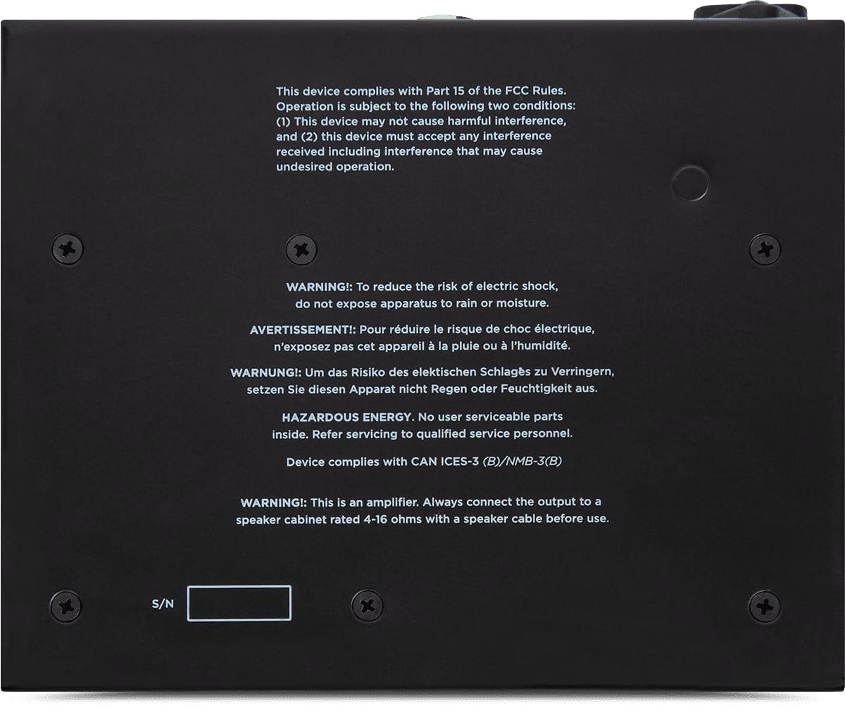 SEYMOUR DUNCAN - Ampli - Ampli, 100 Watts, stéréo