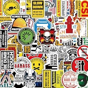 102 calcomanías divertidas de meme de broma para adultos, impermeables, geniales para laptop, sarcástico, álbumes de recortes, 102 unidades