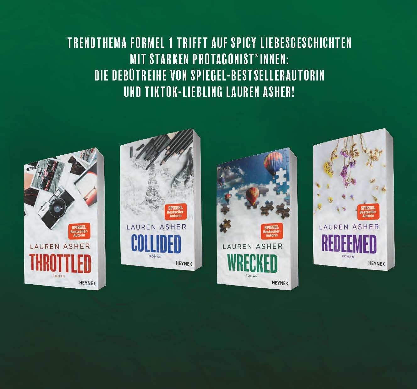 Wrecked: Roman - Spicy Formel-1-Romance der SPIEGEL-Bestsellerautorin - (Die Dirty Air-Reihe, Band 3)