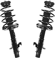 Vista 1018 de Detroit Axle - Kit de suspensión delantera de 10 piezas para Chevy Aveo Aveo5 Pontiac G3 Wave 2 Ready Struts Assembly 2 Enlaces de barra