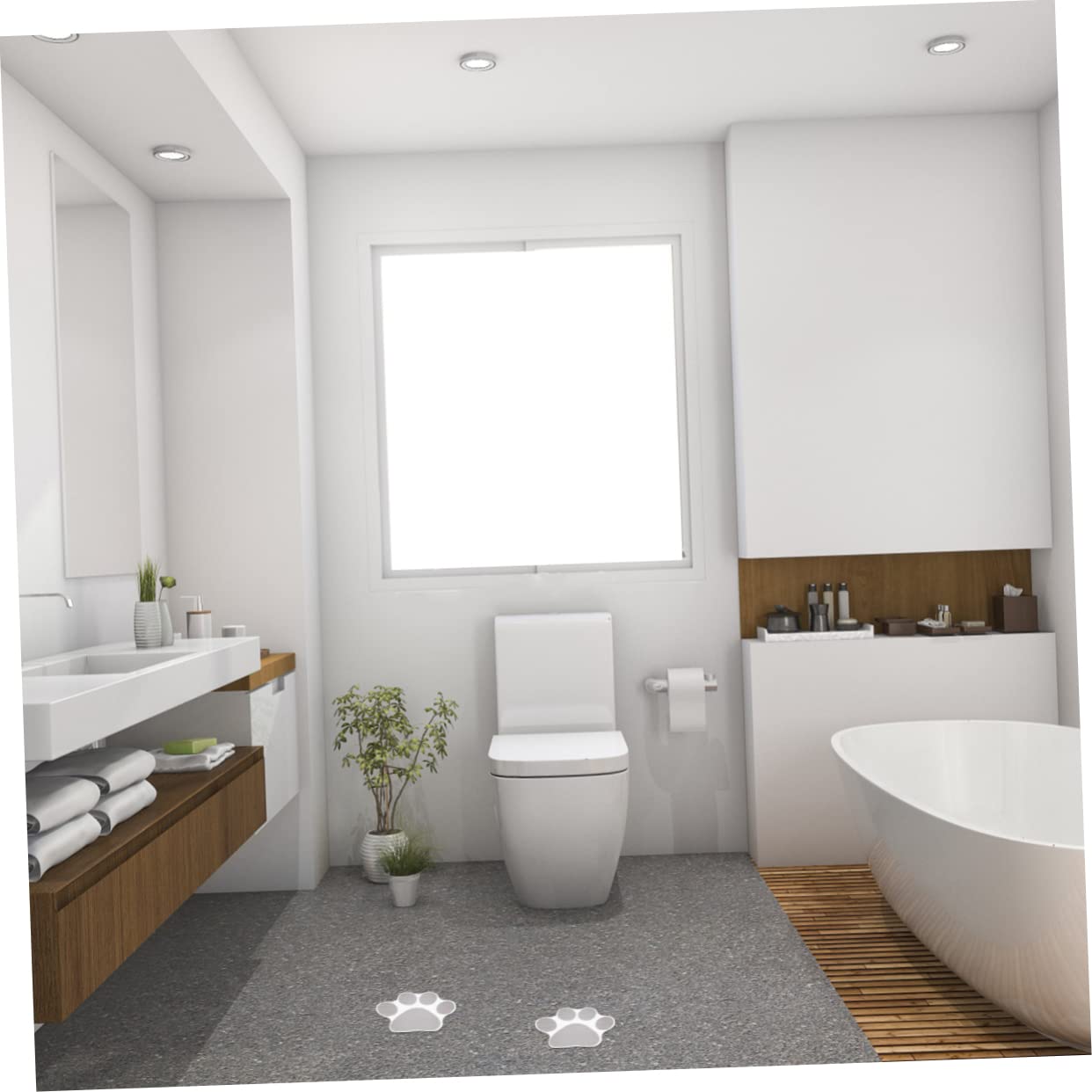Amosfun 60 Uds Pegatinas De Baño Pegatinas Antideslizantes para Bañera Pegatinas para Bañera Pegatinas Antideslizantes para Bañera Pegatinas para Bañera